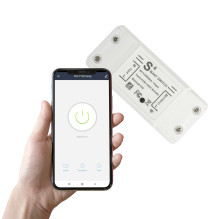 PNI SafeHome PT09 nuotolinė „WiFi“ išmanioji relė, 10A, valdymas internetu, „Tuya Smart“ mobilioji programėlė, integraci PNI SafeHome PT09 nuotolinė „WiFi“ išmanioji relė, 10A, valdymas internetu, „Tuya Smart“ mobilioji programėlė, integraci