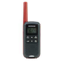 Nešiojama radijo stotelė PMR PNI Decross DC63, 446MHz, 0,5W, 16 kanalų, 1000mAh NiMH, IPx4, 2 dalių rinkinys