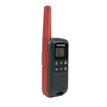 Nešiojama radijo stotelė PMR PNI Decross DC63, 446MHz, 0,5W, 16 kanalų, 1000mAh NiMH, IPx4, 2 dalių rinkinys