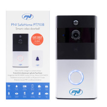 PNI SafeHome PT710B WiFi HD smart video intercom, P2P, battery, dedicated Tuya Smart application, integration in scenari