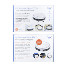 Intelligent robot vacuum cleaner PNI SafeHome Cleaner PTV35 WiFi, 30W, control and programming from the dedicated Tuya S Intelligent robot vacuum cleaner PNI SafeHome Cleaner PTV35 WiFi, 30W, control and programming from the dedicated Tuya S