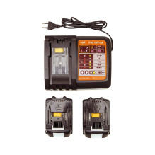Electric tool set PNI WK450 with 18V 5.0Ah batteries, charger included Electric tool set PNI WK450 with 18V 5.0Ah batteries, charger included