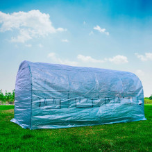PNI SG500 sodo soliariumas, dydis 457 * 210 * 210 cm, tvirta plieninė konstrukcija, langai su tinkleliais nuo uodų, užtr PNI SG500 sodo soliariumas, dydis 457 * 210 * 210 cm, tvirta plieninė konstrukcija, langai su tinkleliais nuo uodų, užtr