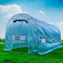 PNI SG500 garden solarium size 457 * 210 * 210 cm, solid steel structure, windows with mosquito nets, zipper closure PNI SG500 garden solarium size 457 * 210 * 210 cm, solid steel structure, windows with mosquito nets, zipper closure