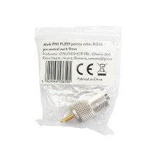 PNI PL259 plug for RG58...