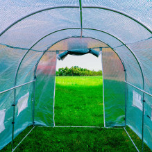 PNI SG500 garden solarium size 457 * 210 * 210 cm, solid steel structure, windows with mosquito nets, zipper closure PNI SG500 garden solarium size 457 * 210 * 210 cm, solid steel structure, windows with mosquito nets, zipper closure