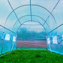 PNI SG500 garden solarium size 457 * 210 * 210 cm, solid steel structure, windows with mosquito nets, zipper closure PNI SG500 garden solarium size 457 * 210 * 210 cm, solid steel structure, windows with mosquito nets, zipper closure