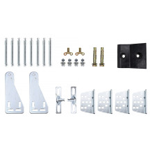 PNI MAB300LR swing gate automation kit, with 2 40W motors, remote controls and control panel, photocells and lamp, gate 