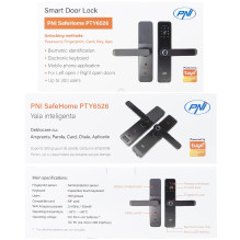 Yala smart PNI SafeHome PTY6526, fingerprint, code, tag, Tuya Smart application, 100 users special for airBNB Yala smart PNI SafeHome PTY6526, fingerprint, code, tag, Tuya Smart application, 100 users special for airBNB