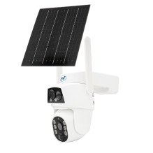 PNI IP794 vaizdo stebėjimo kamera su „Wi-Fi“, PTZ, dvigubais objektyvais 2MP + 2MP, 5,5 W saulės baterija, 8000 mAh bate PNI IP794 vaizdo stebėjimo kamera su „Wi-Fi“, PTZ, dvigubais objektyvais 2MP + 2MP, 5,5 W saulės baterija, 8000 mAh bate
