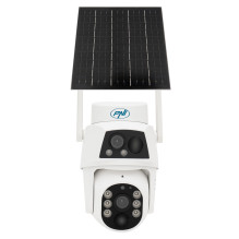 PNI IP794 video surveillance camera with Wi-Fi, PTZ, dual lens 2MP + 2MP, 5.5W solar panel, 8000mAh block battery PNI IP794 video surveillance camera with Wi-Fi, PTZ, dual lens 2MP + 2MP, 5.5W solar panel, 8000mAh block battery
