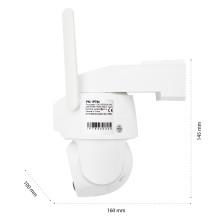 PNI IP794 vaizdo stebėjimo kamera su „Wi-Fi“, PTZ, dvigubais objektyvais 2MP + 2MP, 5,5 W saulės baterija, 8000 mAh bate PNI IP794 vaizdo stebėjimo kamera su „Wi-Fi“, PTZ, dvigubais objektyvais 2MP + 2MP, 5,5 W saulės baterija, 8000 mAh bate
