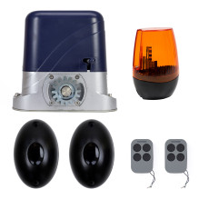 Self-supporting gate automation kit PNI AP800D, motor, photocells, remote control, lamp, 230V, 1100 N and 800KG gate. Self-supporting gate automation kit PNI AP800D, motor, photocells, remote control, lamp, 230V, 1100 N and 800KG gate.