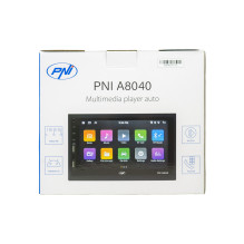 Automobilinis multimedijos grotuvas PNI A8040 su „Android 13“, 2 GB DDR3 / 32 GB ROM, 7 colių ekranu, „CarPlay“, „Androi