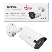 Video surveillance camera PNI IP818J, POE, bullet 8MP, 2.8mm, for outdoor use, white