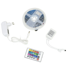 PNI 5050RGB LED strip with remote control, 5 meters long, 230 V power supply, dimmable, light games, 300 5050 LEDs PNI 5050RGB LED strip with remote control, 5 meters long, 230 V power supply, dimmable, light games, 300 5050 LEDs