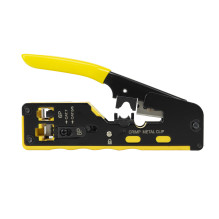 PNI SR7 pliers for cutting, stripping cable and crimping RJ12, RJ45 CAT5, CAT6, CAT7 CAT8 plugs PNI SR7 pliers for cutting, stripping cable and crimping RJ12, RJ45 CAT5, CAT6, CAT7 CAT8 plugs