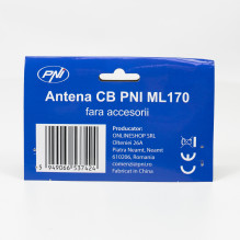 CB antena PNI ML170, 155 cm ilgio, 26–28 MHz, 1000 W, be laido