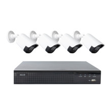 Video surveillance kit PNI House IPMAX POE22S, NVR and 4 bullet cameras with 2MP