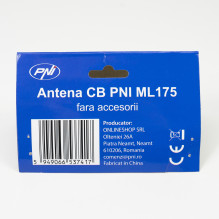 CB antena PNI ML175, 152 cm ilgio, 26–28 MHz, 1000 W, be laido