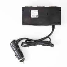 Automobilinio cigarečių žiebtuvėlio skirstytuvas PNI Lighter 20 12V / 24V 2 išėjimai, 2 x USB, LED indikatorius Automobilinio cigarečių žiebtuvėlio skirstytuvas PNI Lighter 20 12V / 24V 2 išėjimai, 2 x USB, LED indikatorius