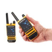 PMR PNI Dynascan P19 portable radio station, 446MHz, 0.5W, 16CH, IP54, set of 2 pieces PMR PNI Dynascan P19 portable radio station, 446MHz, 0.5W, 16CH, IP54, set of 2 pieces