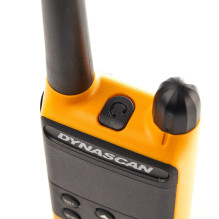 Nešiojama radijo stotis PMR PNI Dynascan P19, 446MHz, 0,5W, 16 kanalų, IP54, 2 dalių rinkinys Nešiojama radijo stotis PMR PNI Dynascan P19, 446MHz, 0,5W, 16 kanalų, IP54, 2 dalių rinkinys