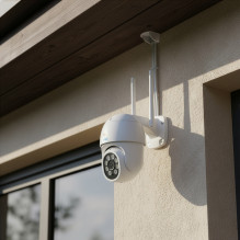 PNI IP840 wireless video surveillance camera, WiFi, PTZ, 8MP 4K, micro SD slot, stand-alone, AI functions, ONVIF