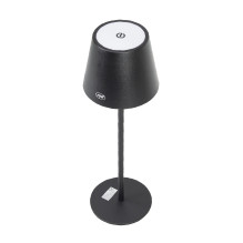 PNI LT04B table lamp with LED 2.5W, battery 1200 mAh, charging via USB-C, 150 lumens, warm white light 3000K, color Blac PNI LT04B table lamp with LED 2.5W, battery 1200 mAh, charging via USB-C, 150 lumens, warm white light 3000K, color Blac