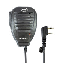 PNI MHS40 2-pin PNI speaker microphone, compatible with PMR, VHF / UHF stations