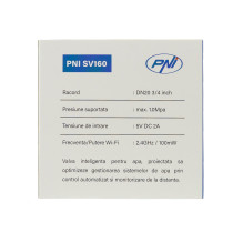 Smart water valve PNI SV160, Wi-Fi connectivity, IP65, DN20, 3 / 4 Tuya application, compatible with Amazon Alexa and Go Smart water valve PNI SV160, Wi-Fi connectivity, IP65, DN20, 3 / 4 Tuya application, compatible with Amazon Alexa and Go