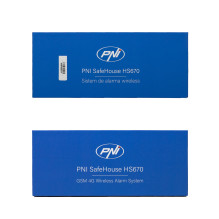 PNI SafeHouse HS670 WiFi GSM 4G belaidė signalizacijos sistema, spalvotas jutiklinis ekranas, 99 belaidės zonos, palaiko