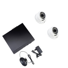 AHD video surveillance package PNI House AHD880, 8 channels, 5MP - DVR / NVR and 2 outdoor cameras AHD25, 5MP, dome, IP6