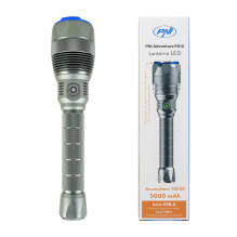 PNI Adventure F810 žibintuvėlis su 138 W LED, 3 apšvietimo lygiais ir „Turbo“, 12000 liumenų, priartinimas, iki 250 m, 5