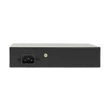 Switch POE PNI SWPOE42, 4 POE 100 Mbps ports and 2 UP Link 100 Mbps ports, 65W, AI Extend function up to 250m, 4kV light