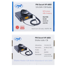 PNI Escort HP 6800 CB radijo stotis PNI Escort HP 6800 CB radijo stotis