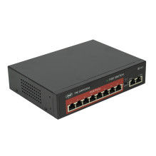 PNI SWPOE82 jungiklis POE, 8 POE 100 Mbps prievadai ir 2 UP Link 100 Mbps prievadai, 120 W, AI, išplečia funkciją iki 25 PNI SWPOE82 jungiklis POE, 8 POE 100 Mbps prievadai ir 2 UP Link 100 Mbps prievadai, 120 W, AI, išplečia funkciją iki 25