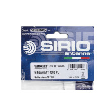 „Sirio Megawatt 4000 PL“ CB antena, 203,5 cm be laido