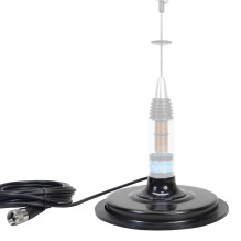 Magnetic base PNI 170 / PL 170 mm, slim, contains 4m cable and plug PL259 Magnetic base PNI 170 / PL 170 mm, slim, contains 4m cable and plug PL259