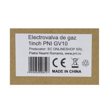PNV GV10 1-inch PNI gas valve PNV GV10 1-inch PNI gas valve