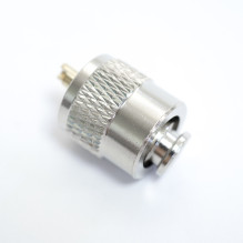 Set with 10bc plug PNI PL259 short for RG58 cable with 6mm golden central pin Set with 10bc plug PNI PL259 short for RG58 cable with 6mm golden central pin