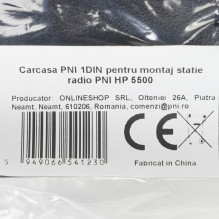 PNI 1DIN housing for mounting the PNI HP 5500 radio station PNI 1DIN housing for mounting the PNI HP 5500 radio station