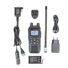 Nešiojama CB radijo stoties komplektas PNI Escort HP 82, daugiafunkcis, 4W, 12V, AM-FM ir PNI S75 CB antena, 75 cm, su m