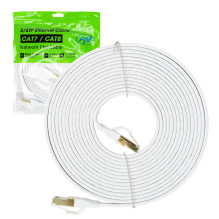 Plokščias tinklo kabelis S / STP CAT8 PNI U8050W, 2 x RJ45, 4 poros laidų, 28AWG, varis, 40 Gbps, 2000 MHz, 5 m, baltas Plokščias tinklo kabelis S / STP CAT8 PNI U8050W, 2 x RJ45, 4 poros laidų, 28AWG, varis, 40 Gbps, 2000 MHz, 5 m, baltas