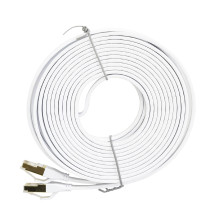 Flat network cable S / STP CAT8 PNI U8075W, 2 x RJ45, 4 pairs of wires, 28AWG, copper, 40 Gbps, 2000 MHz, 7.5m, white Flat network cable S / STP CAT8 PNI U8075W, 2 x RJ45, 4 pairs of wires, 28AWG, copper, 40 Gbps, 2000 MHz, 7.5m, white