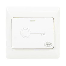 Recessed access switch PNI PB101, NO / COM output contact, max. 36V 3A