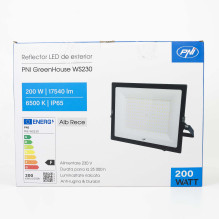 LED reflektorius PNI GreenHouse WS230 200 W, maitinimo šaltinis 230 V, 17540 lm, 6500 K, IP65 LED reflektorius PNI GreenHouse WS230 200 W, maitinimo šaltinis 230 V, 17540 lm, 6500 K, IP65