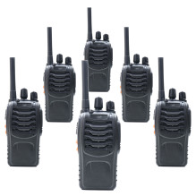 Kit of 6 portable radio stations PNI PMR R40 PRO batteries, chargers and headphones included