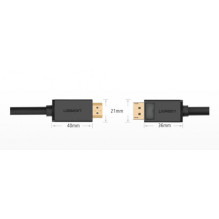 Ugreen 10239 DP to HDMI cable 4K 30 Hz 32A Ugreen 10239 DP to HDMI cable 4K 30 Hz 32A