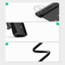 Ugreen Ugreen adapteris HDD SSD 2.5'' SATA III 3.0 - USB Type C 3.2 Gen 1 (SuperSpeed USB 5 Gbps) juodas (70610 CM321)